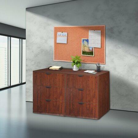 LEGACY SideToSide Lateral File, Legacy Stand Up, Cherry, Letter/Legal LSLFLF7223CH